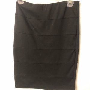 Forever 21 black pencil skirt